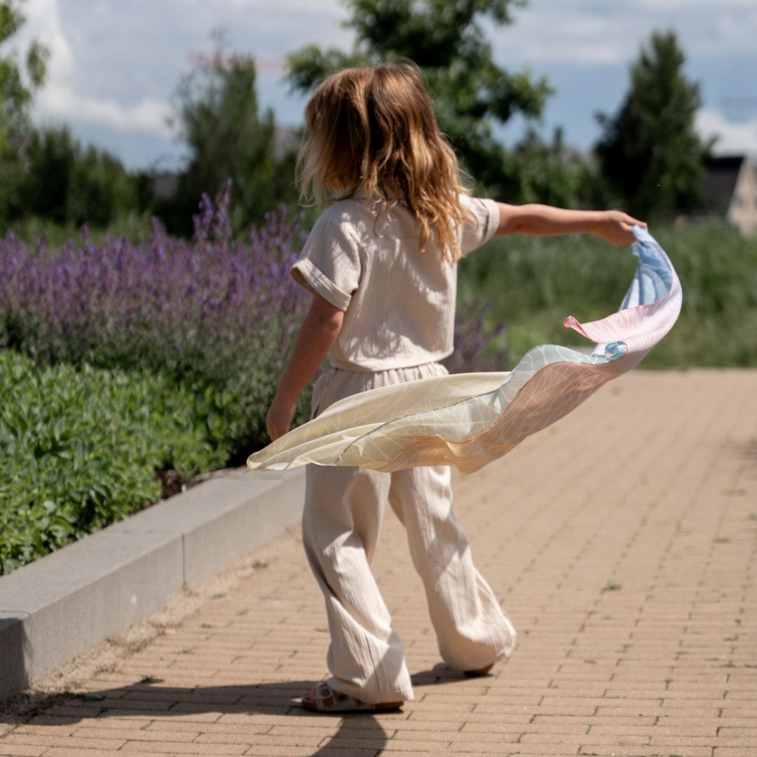 Playcycle speeldoek medium - 65cm - Botanicals Mintgroen
