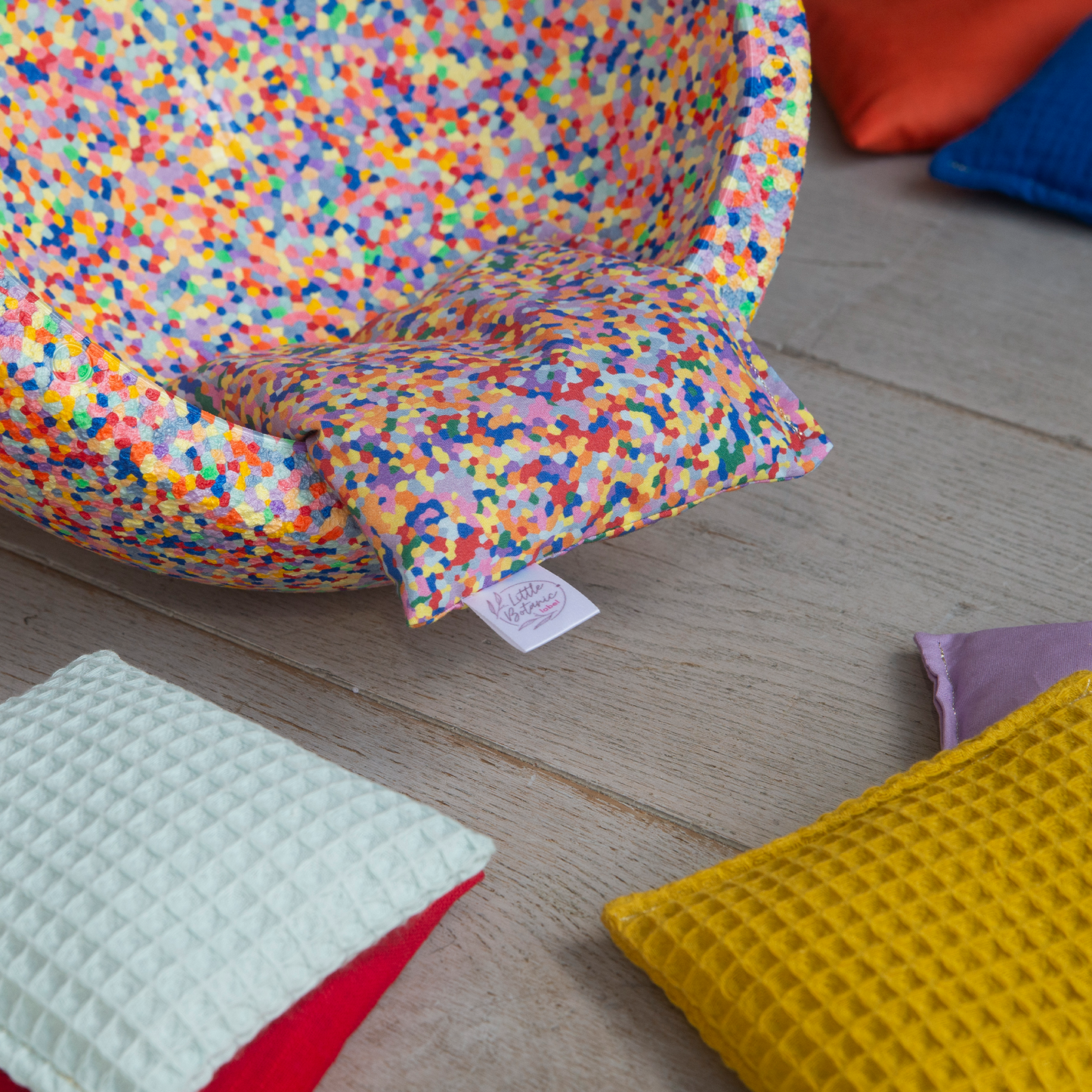 Stapelstein super confetti pittenzakje