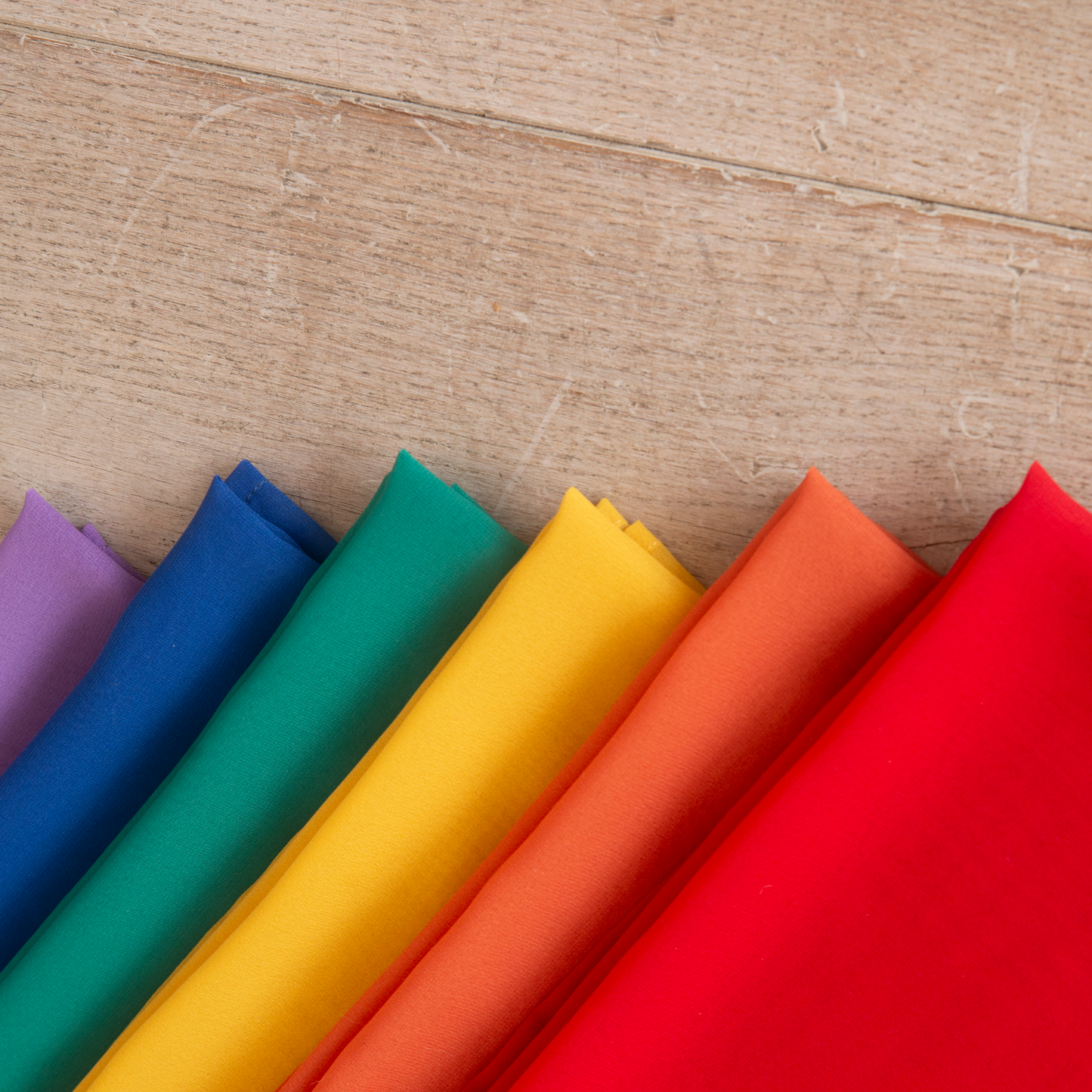 Regenboog speeldoeken set klein
