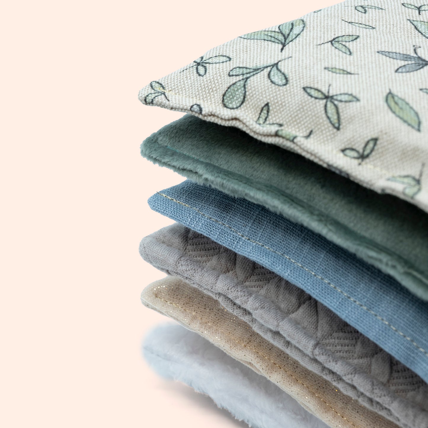 Sensorische pittenzakjes - Jeans - 6 stuks