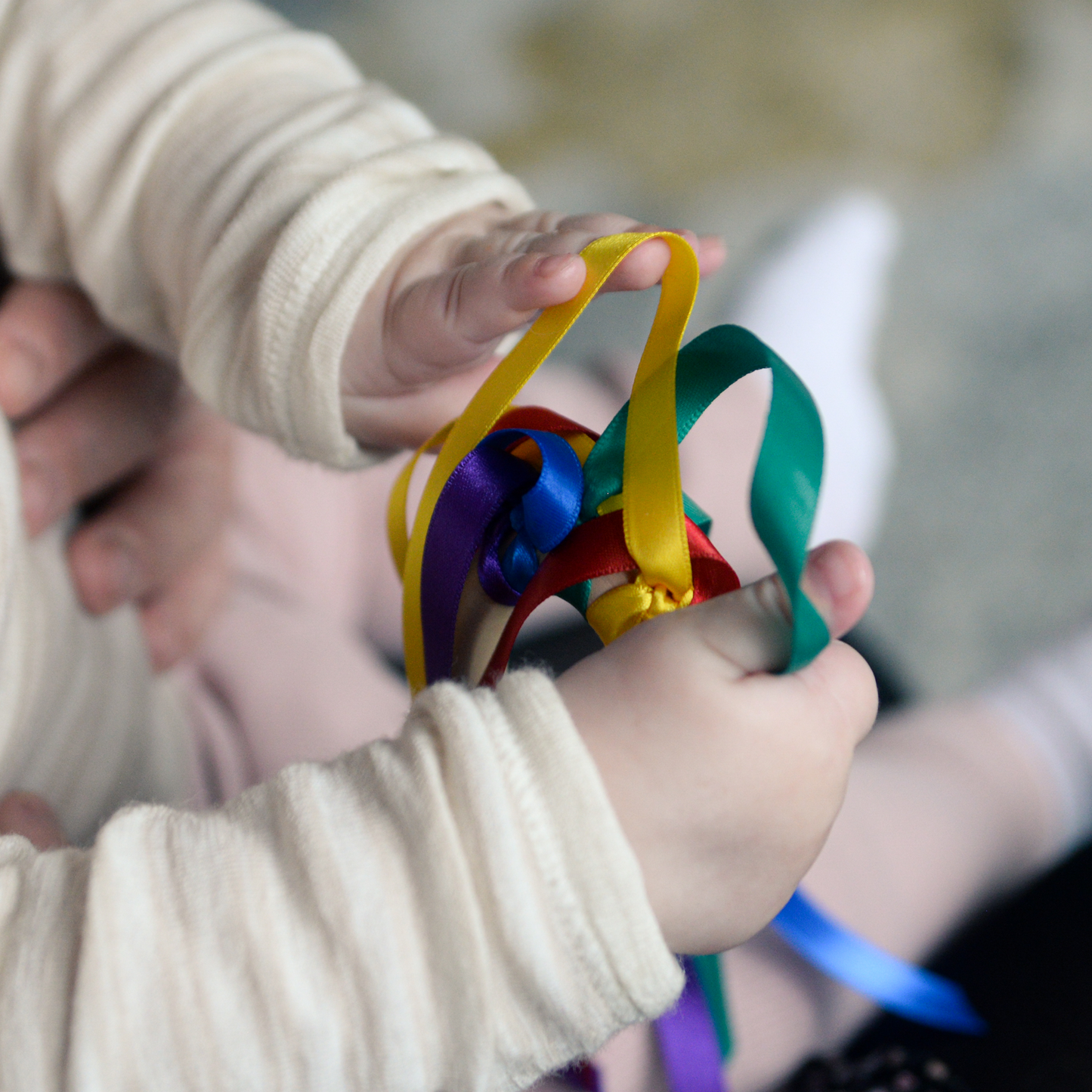 Baby handvlieger regenboog