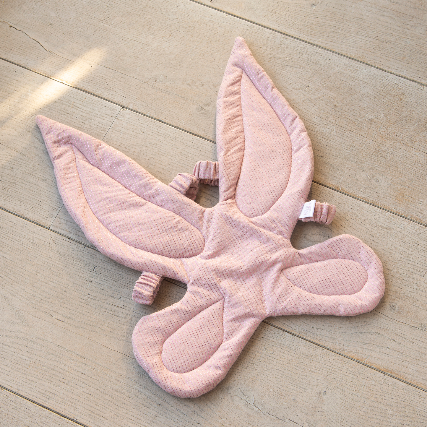 Verkleed vleugels shimmer - Old Pink