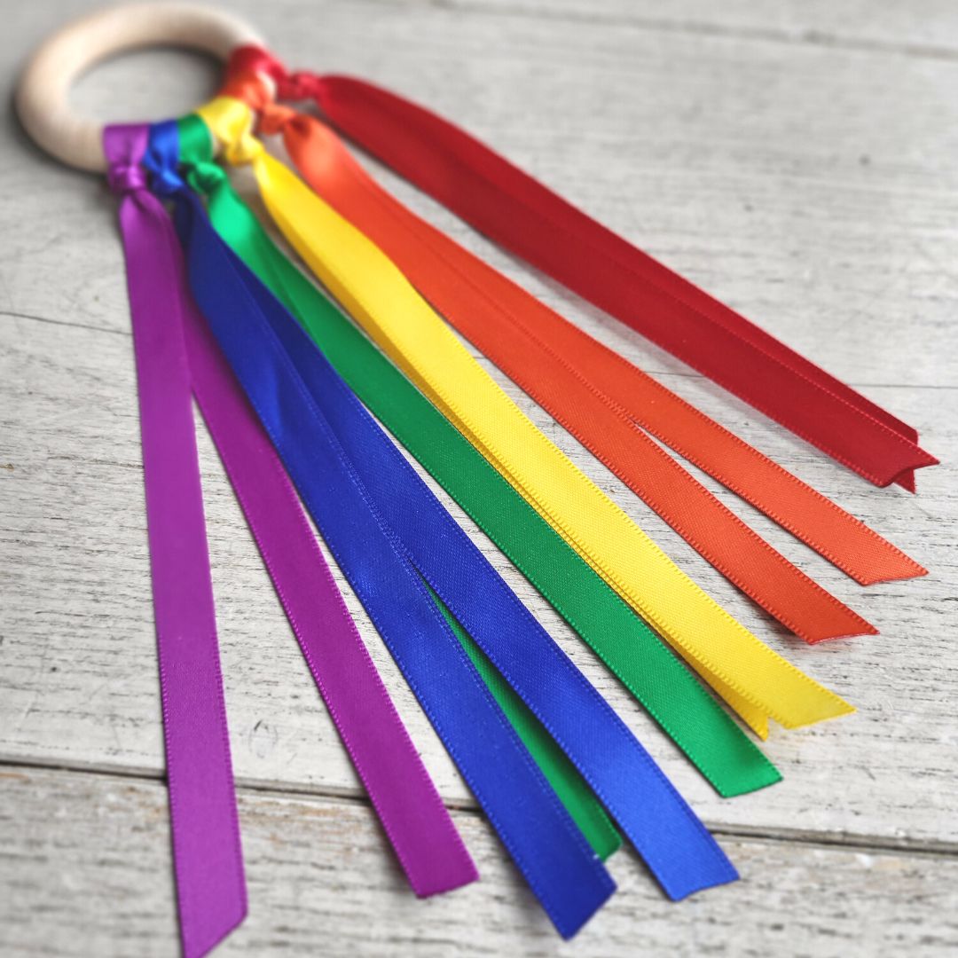 Baby handvlieger regenboog