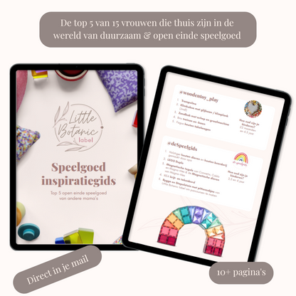 Speelhoek Challenge Bundel - Mauve + gratis Speelgoed Inspiratiegids