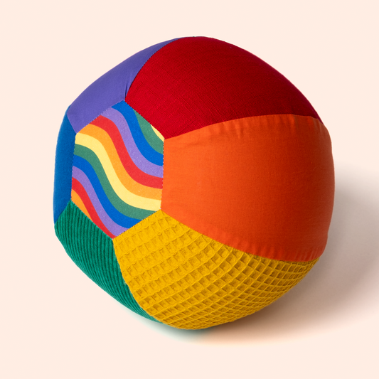 Sensorische Ballonbal - regenboog PRE-ORDER (levering week 48)
