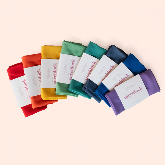 Playcycle speeldoeken regenboog set 8-delig 65cm