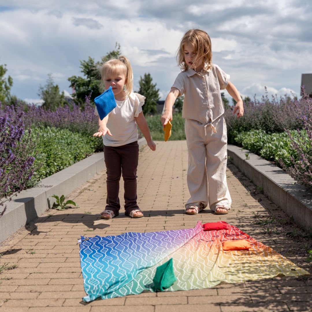 Playcycle speeldoek medium - 65cm - Ombre Pastel