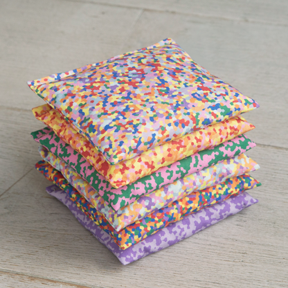 Sensorische pittenzakjes - Confetti set - 6 stuks