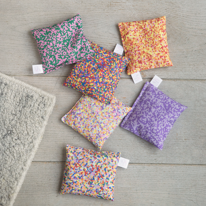 Sensorische pittenzakjes - Confetti set - 6 stuks