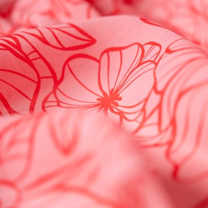 Playcycle speeldoek medium - 65cm - Botanicals Lichtrood