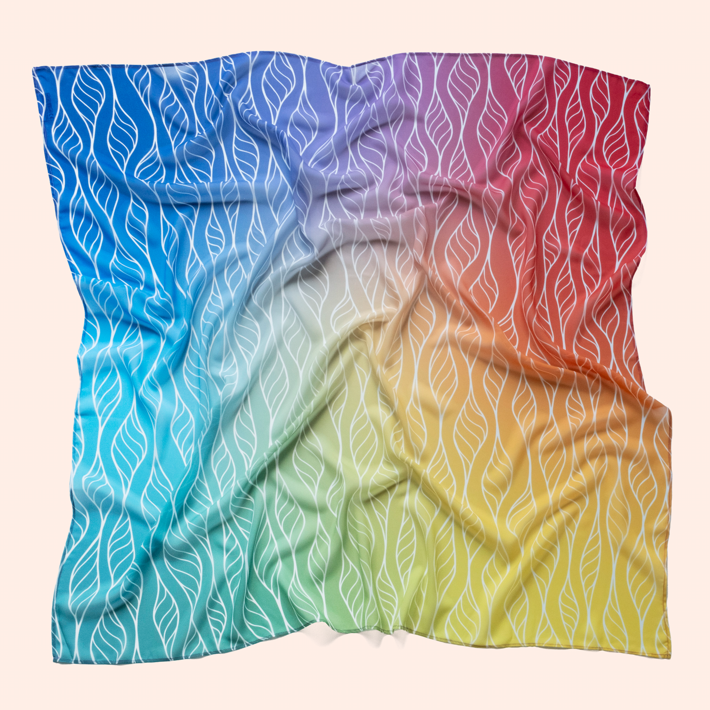 Playcycle speeldoek groot - 95cm - Ombre Rainbow