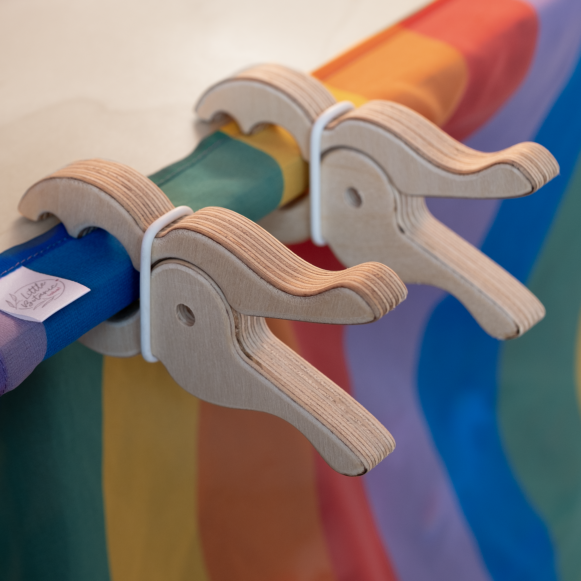 Houten reuze speelknijpers