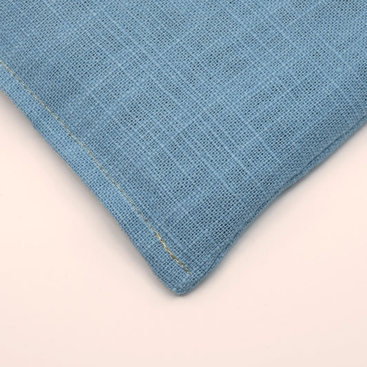 pastelblauw Stapelstein pittenzakje 
