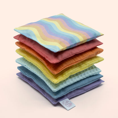 Sensorische ballonbal & pittenzakjes set - Pastel (pre-order week 2)