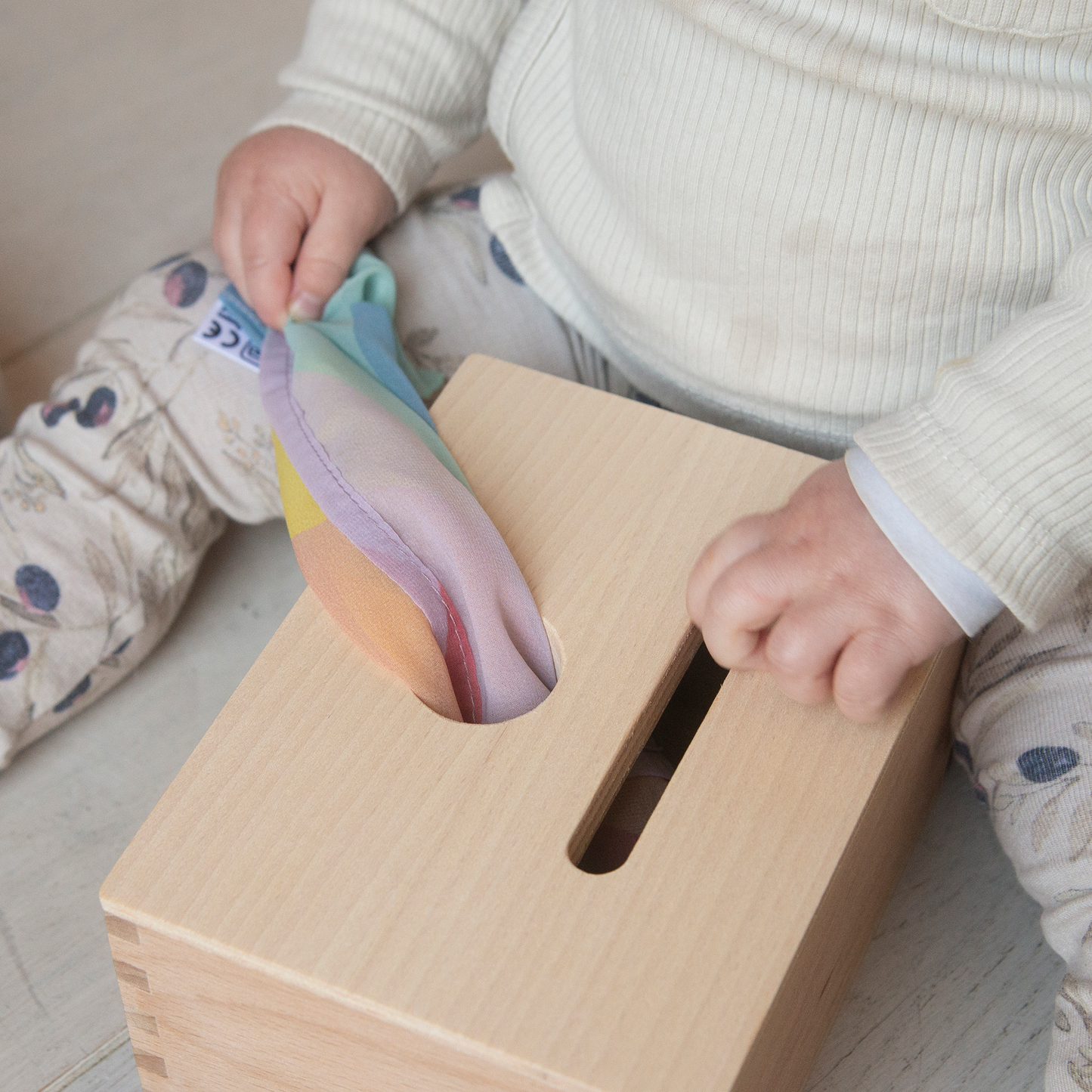 Playcycle speeldoeken regenboog set 7-delig 30cm