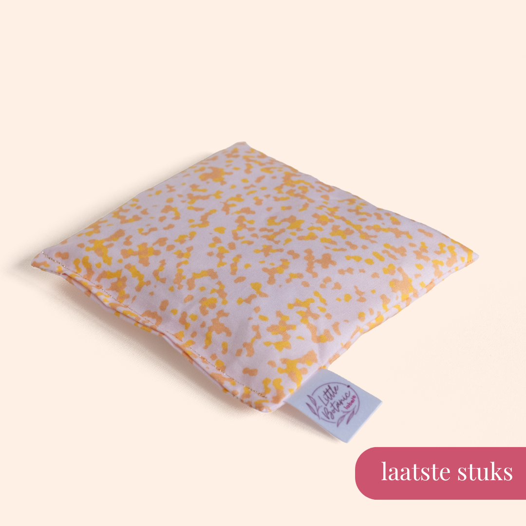 Loose beanbag - Confetti Dark Green + blush sprinkles - Christmas special