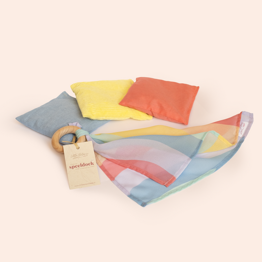 duurzaam kraamcadeau in pastel kleuren