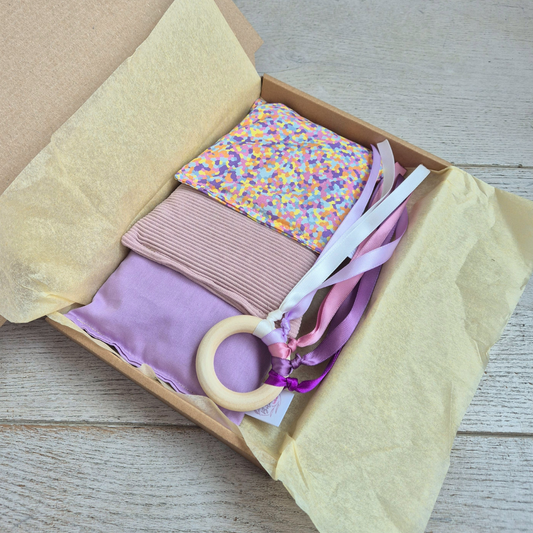 Duurzaam kraamcadeau roze