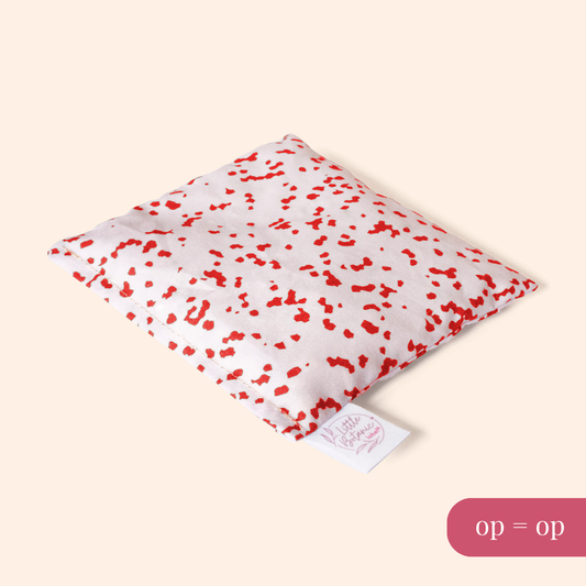 Pittenzakje los -  Confetti Blush + red sprinkles - Christmas special