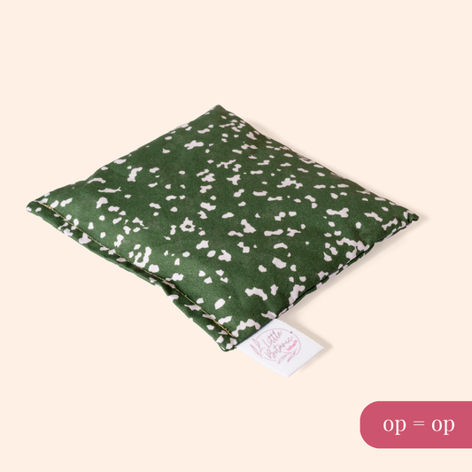 Pittenzakje los -  Confetti Darkgreen + blush sprinkles - Christmas special