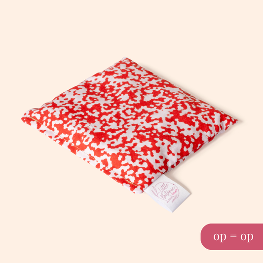 Pittenzakje los -  Confetti Red + blush mix - Christmas special
