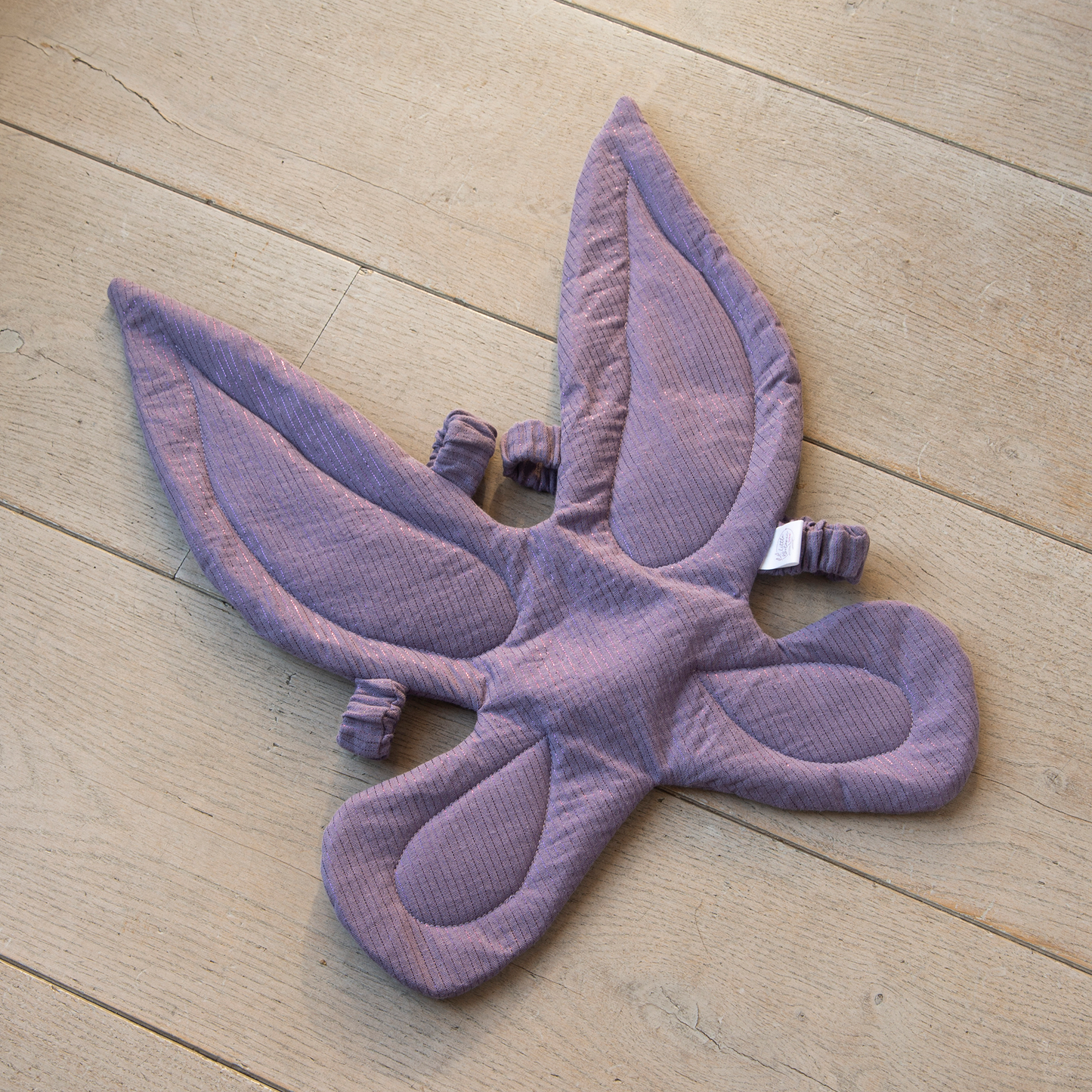 Verkleed vleugels shimmer - Magical Purple